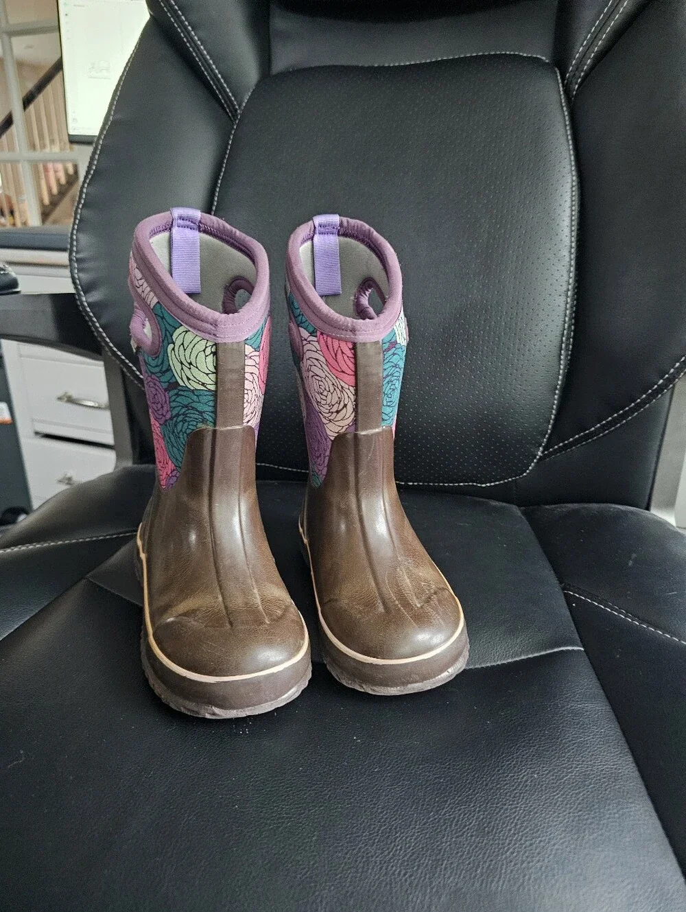BOGS K Classic Rosey Boots Size 12